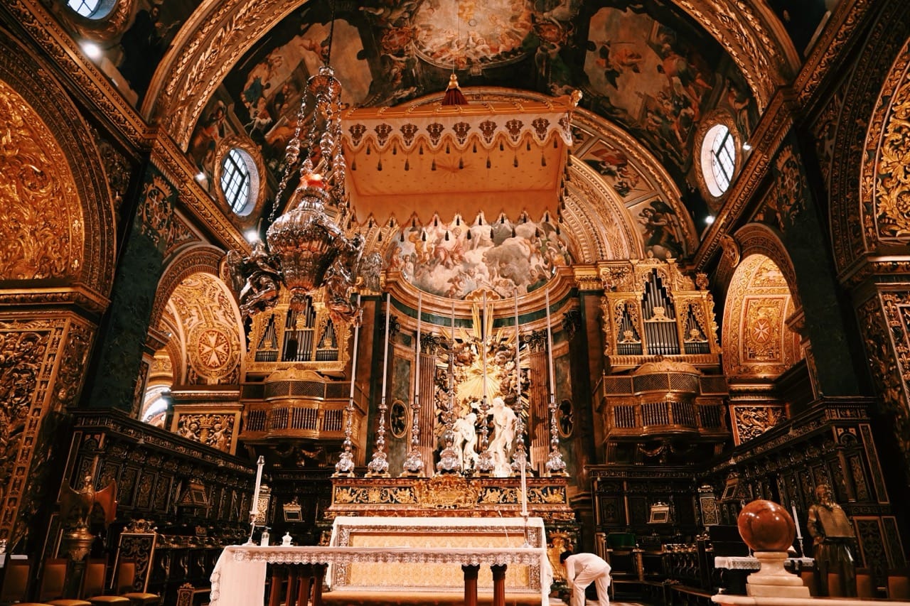 St. John Co Cathedral in Valletta, Malta