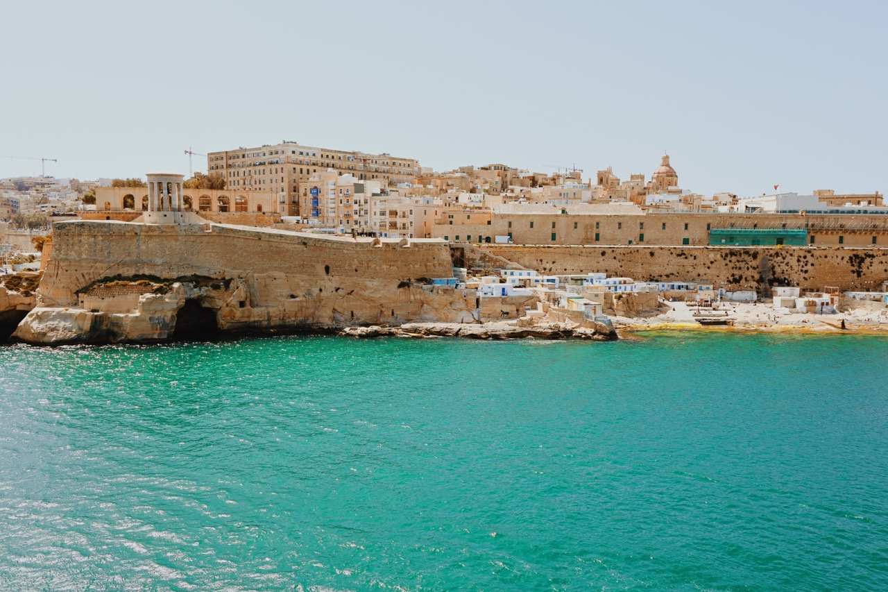 Valletta, Malta Cruise Port Old Town Walls