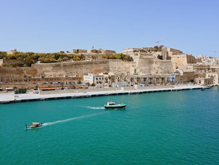 Valletta, Malta Cruise Port Sailaway