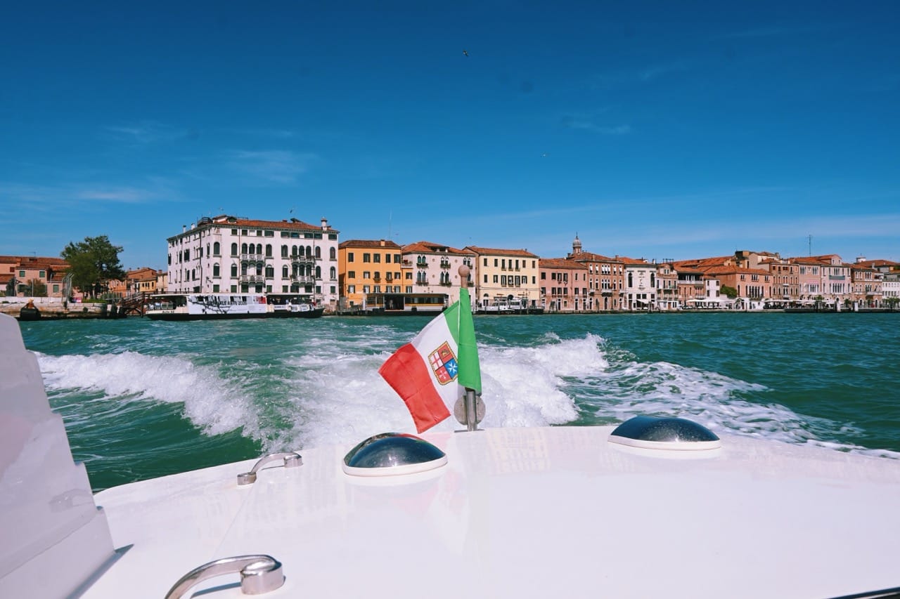 Venice, Italy Water Taxi