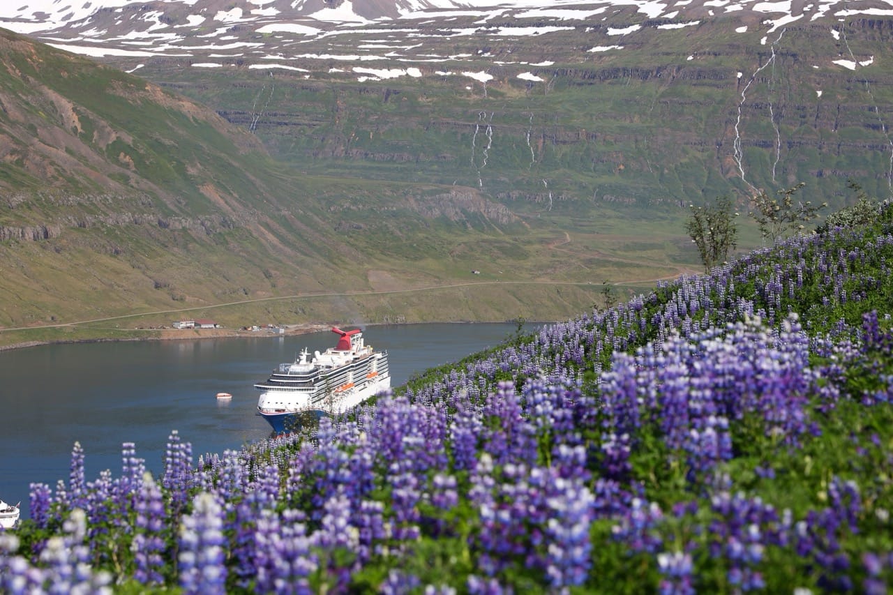 Carnival Legend in Iceland