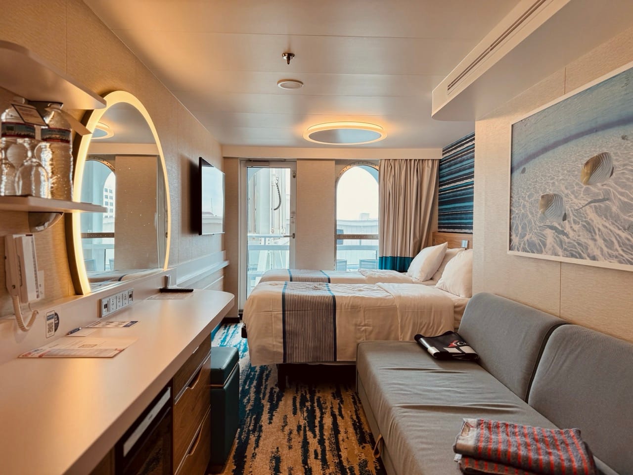 Carnival Jubilee Cove Balcony Cabin