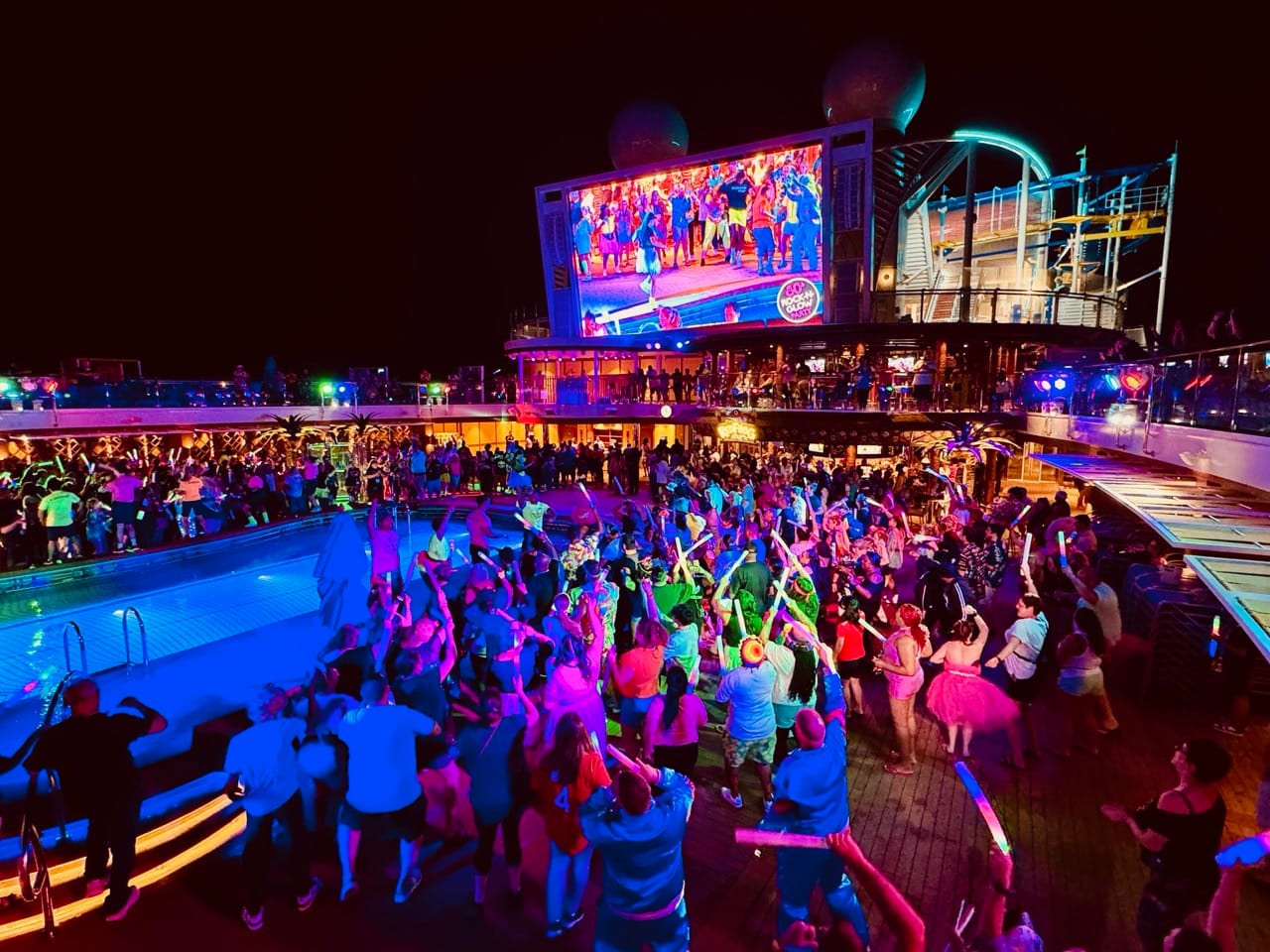 Carnival Jubilee Deck Party