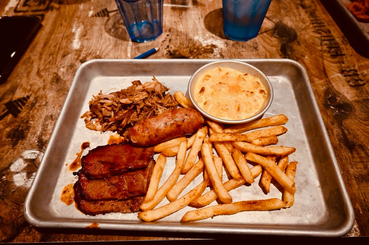 Carnival Jubilee Pig and Anchor Smokehouse Meal
