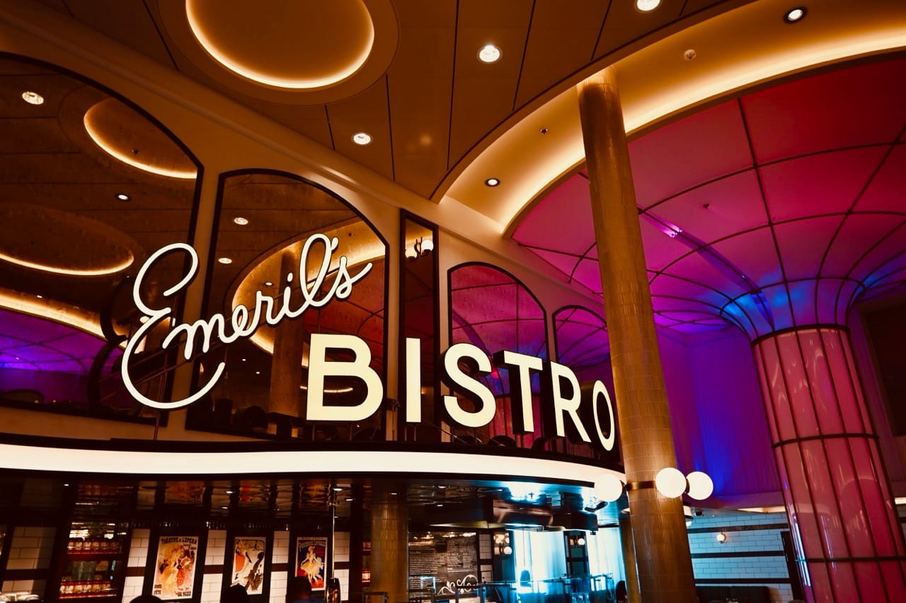 Carnival Mardi Gras Cruise Ship Emeril's Bistro Bar