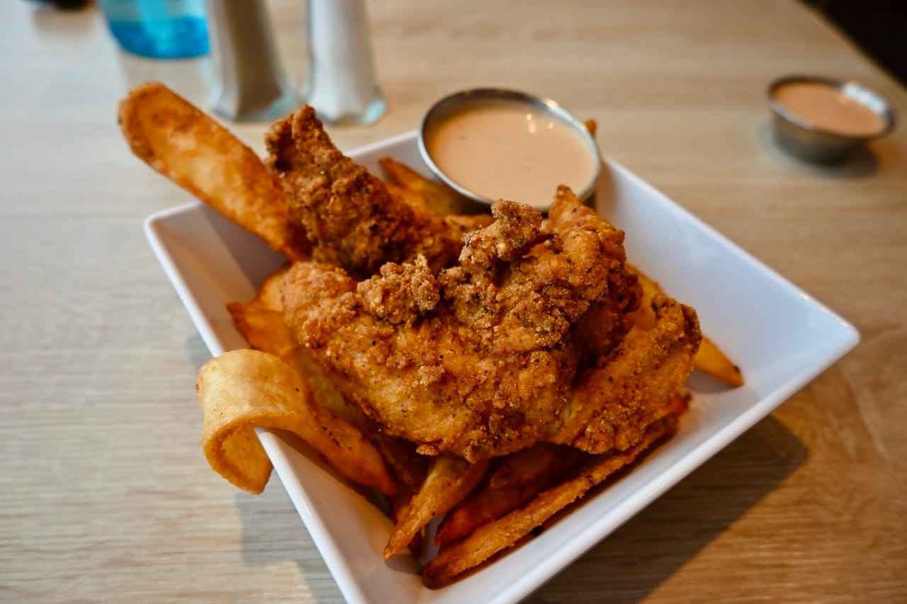 Carnival Mardi Gras Cruise Ship Food - Big Chicken 