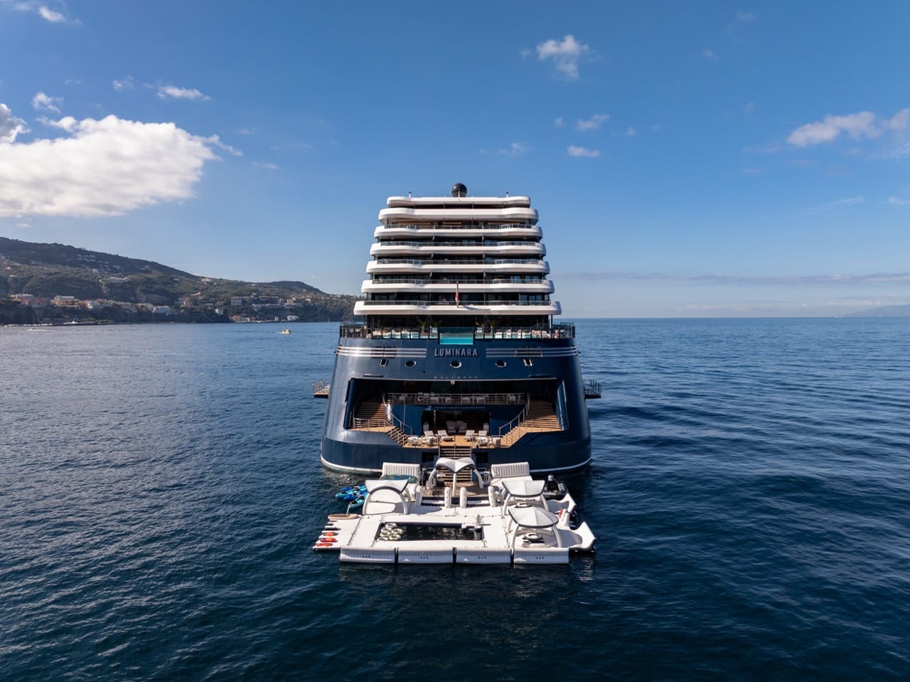 Ritz Carlton Cruise - Yacht Collection aft pool
