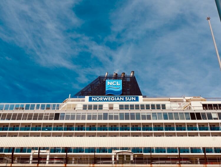 NCL Sun Funnel in Lisbon