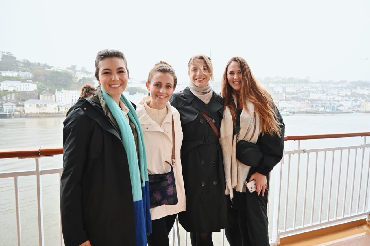 Onboard outfits for British Isles Cruise