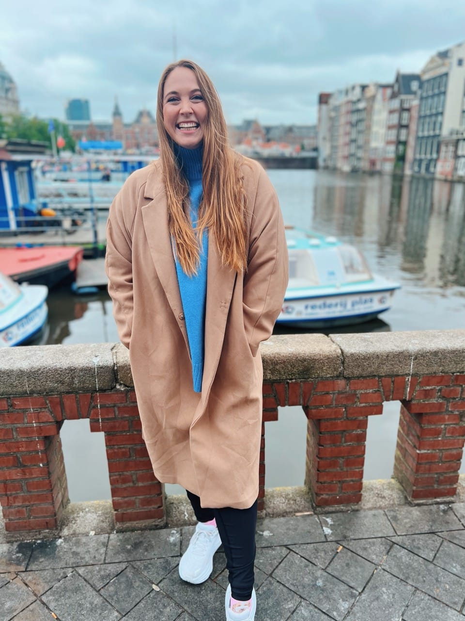 Allie Hubers wearing British Isles Cruise Outfits 