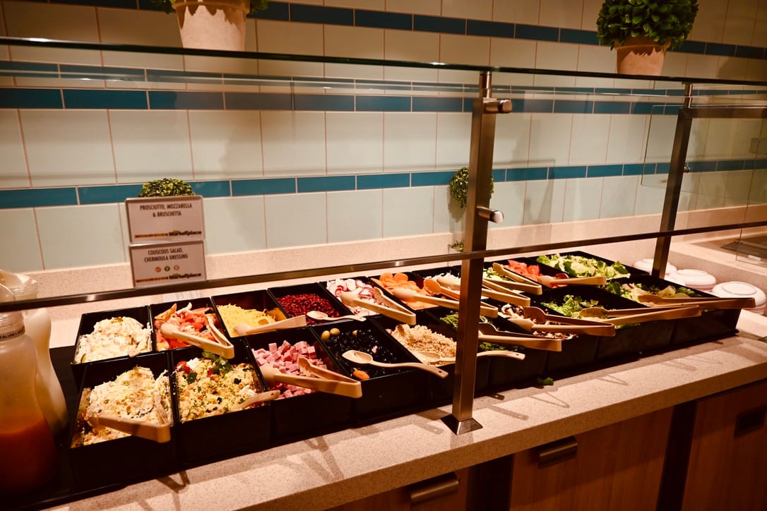 Carnival Celebration Pictures Lido Marketplace Salad Bar