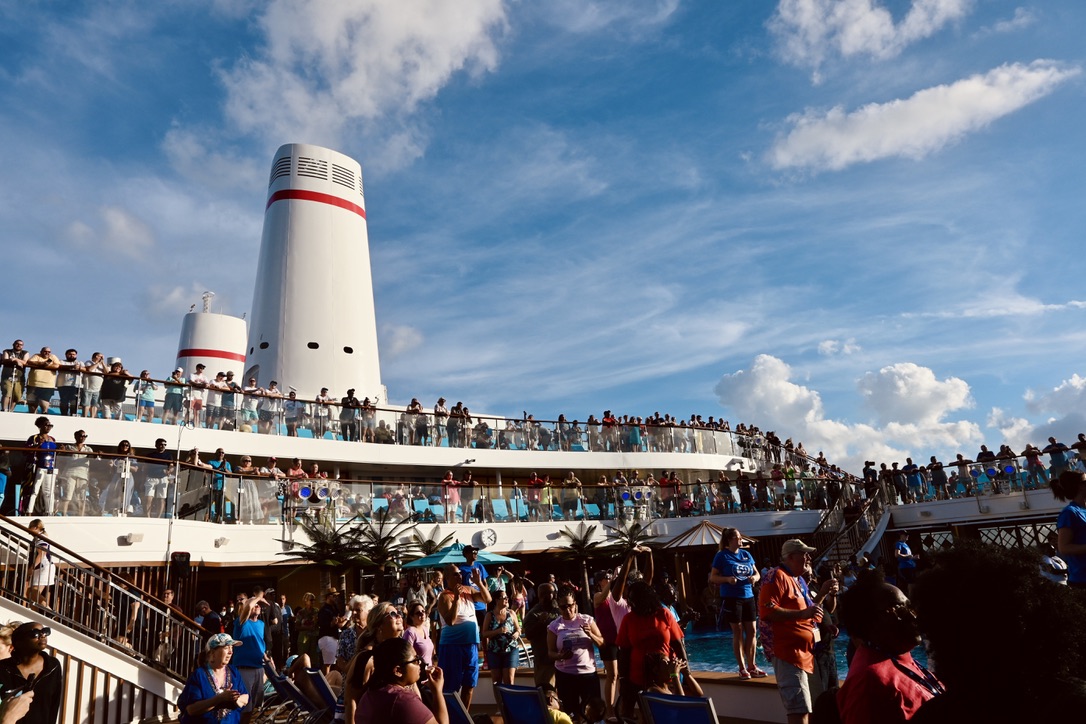 Carnival Celebration Pictures Deck Party Sailaway