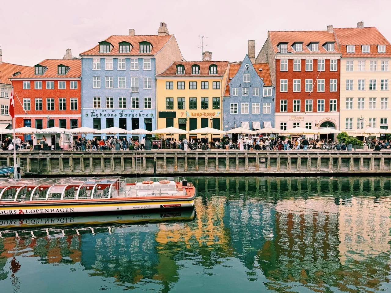 nyhavn buildings in copenhagen, denmark