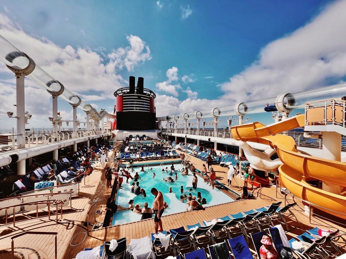 Disney Fantasy Pool Deck