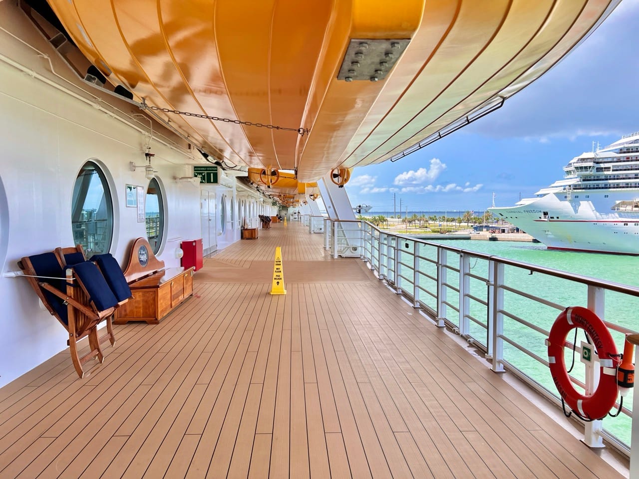 Disney Fantasy Promenade Deck