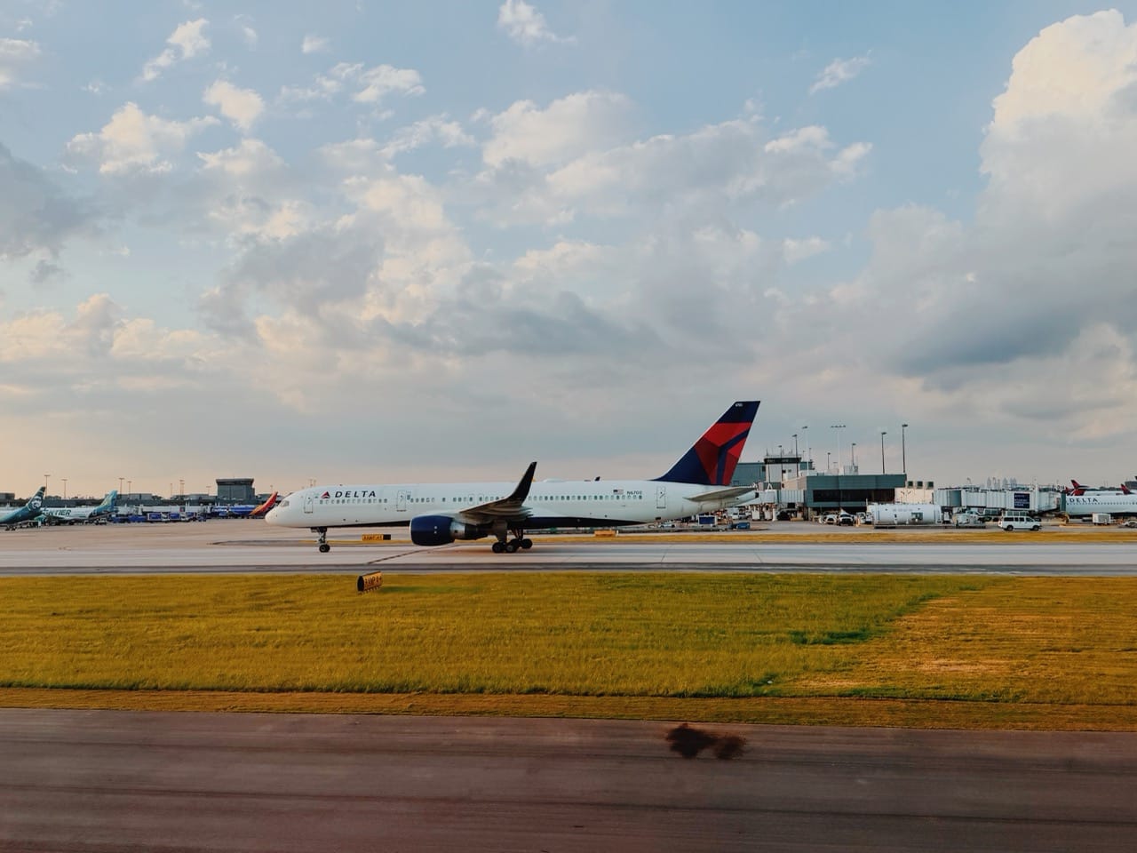 Delta Air Lines Plane at Atlanta Airport