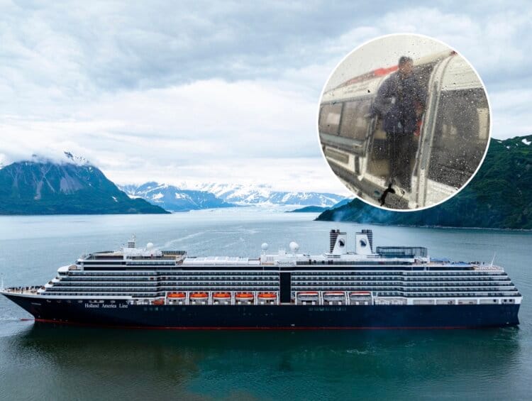 Holland America Tender Accident on ms Noordam in Nome, Alaska