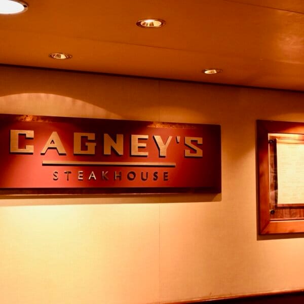 NCL Cagney's Steakhouse Restaurant