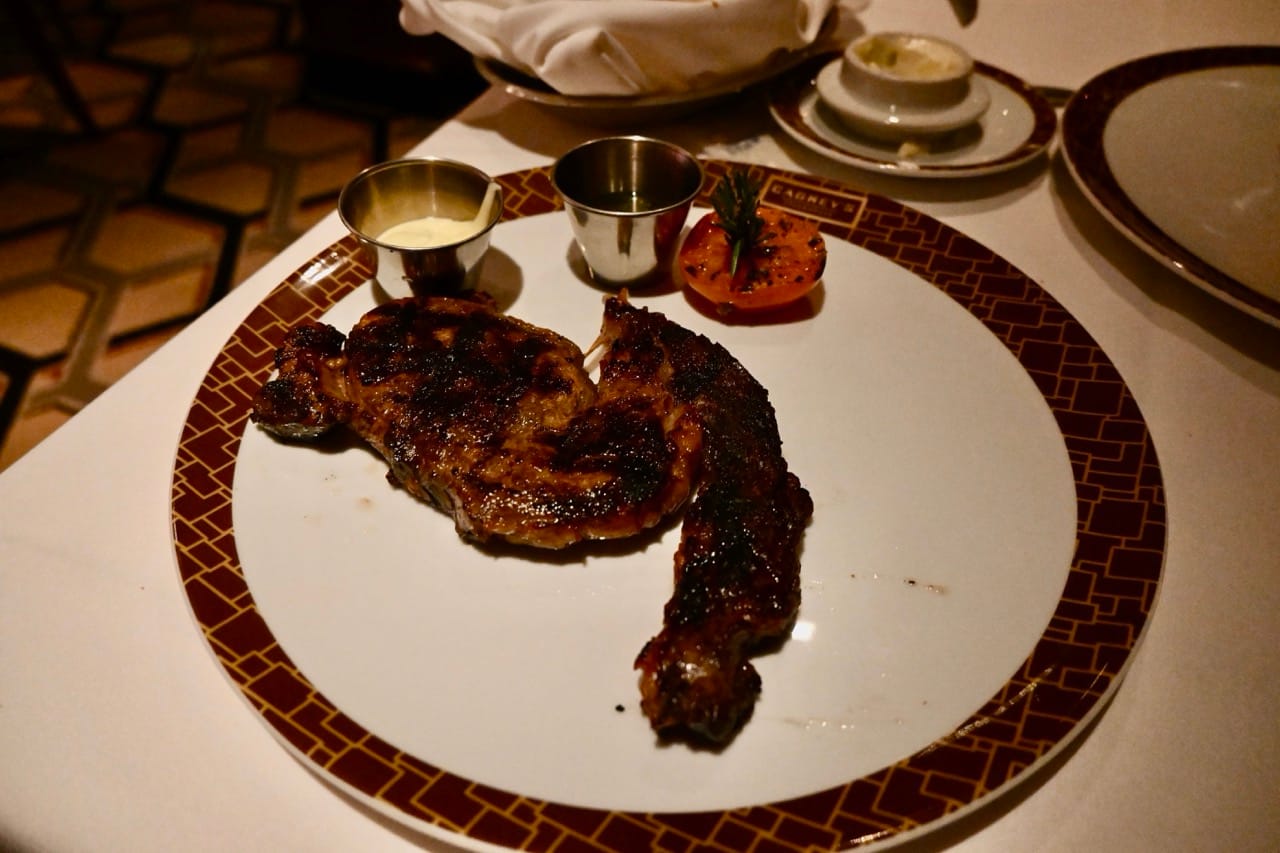 Norwegian Cruise Line Cagney's Steakhouse Ribeye Steak