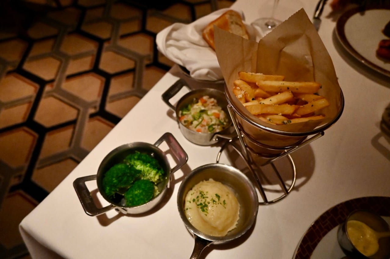 NCL Cagney Steakhouse Sides