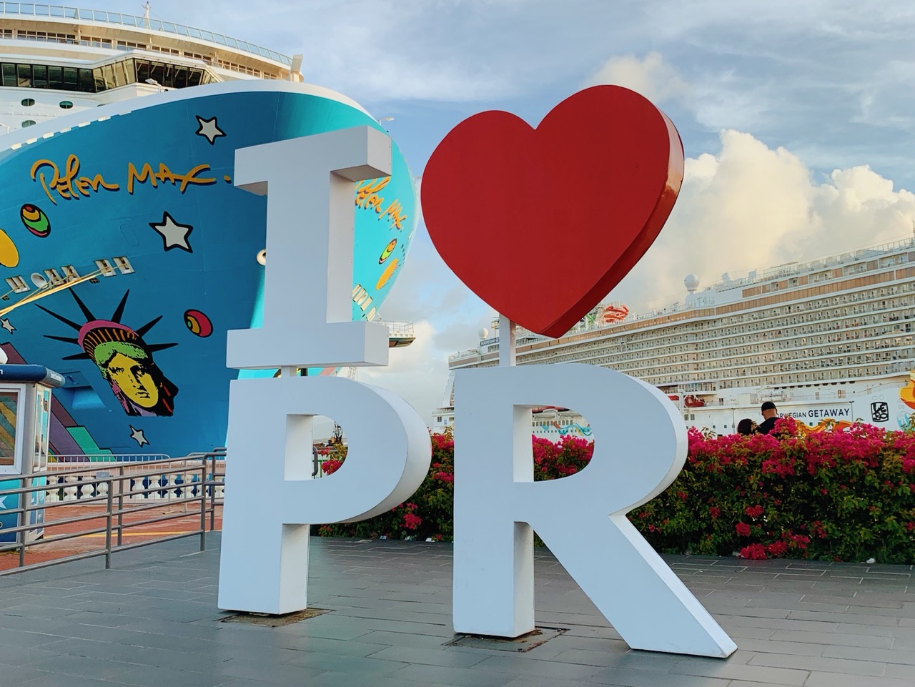 Norwegian Breakaway docked in San Juan Puerto Rico