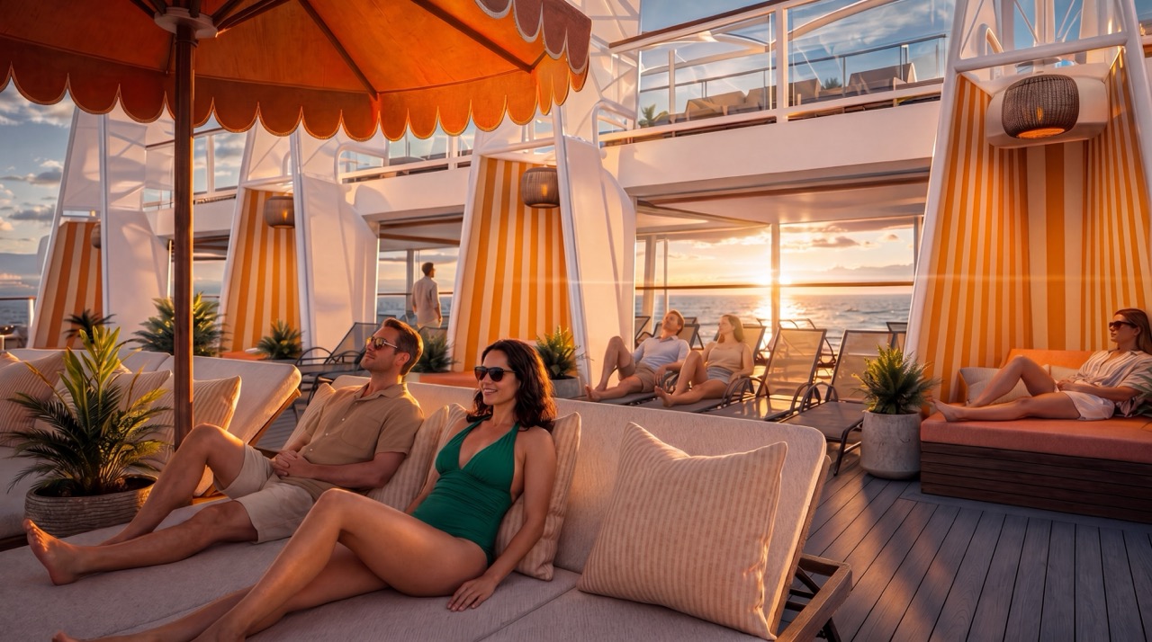 Celebrity Reflection Revamped Pool Deck