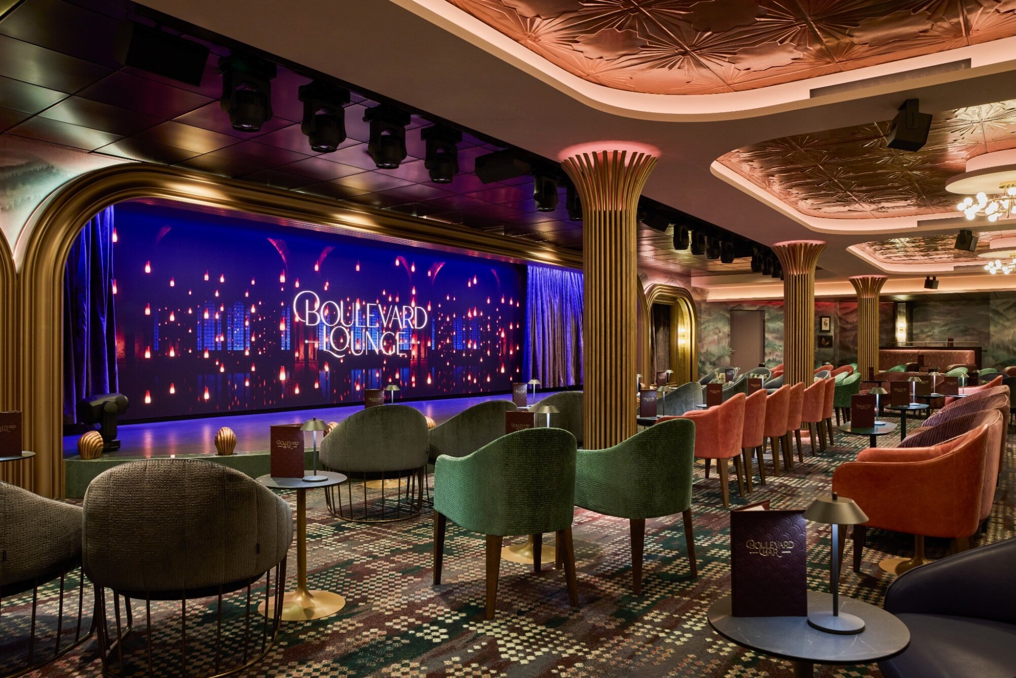 Celebrity Reflection Boulevard Lounge