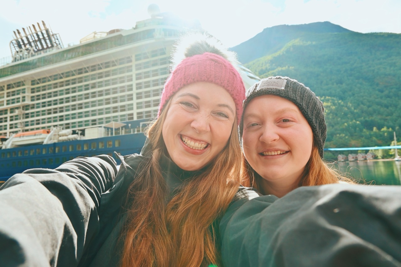 Allie Hubers and Angie Vognild on Celebrity Apex in Norway
