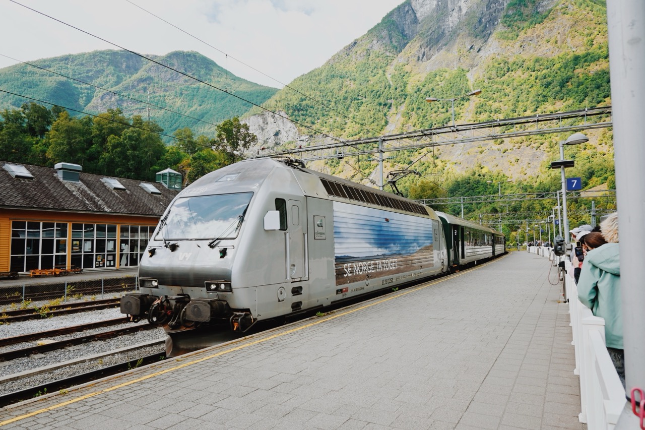 Flam Railway Train Celebrity Apex Cruise Port