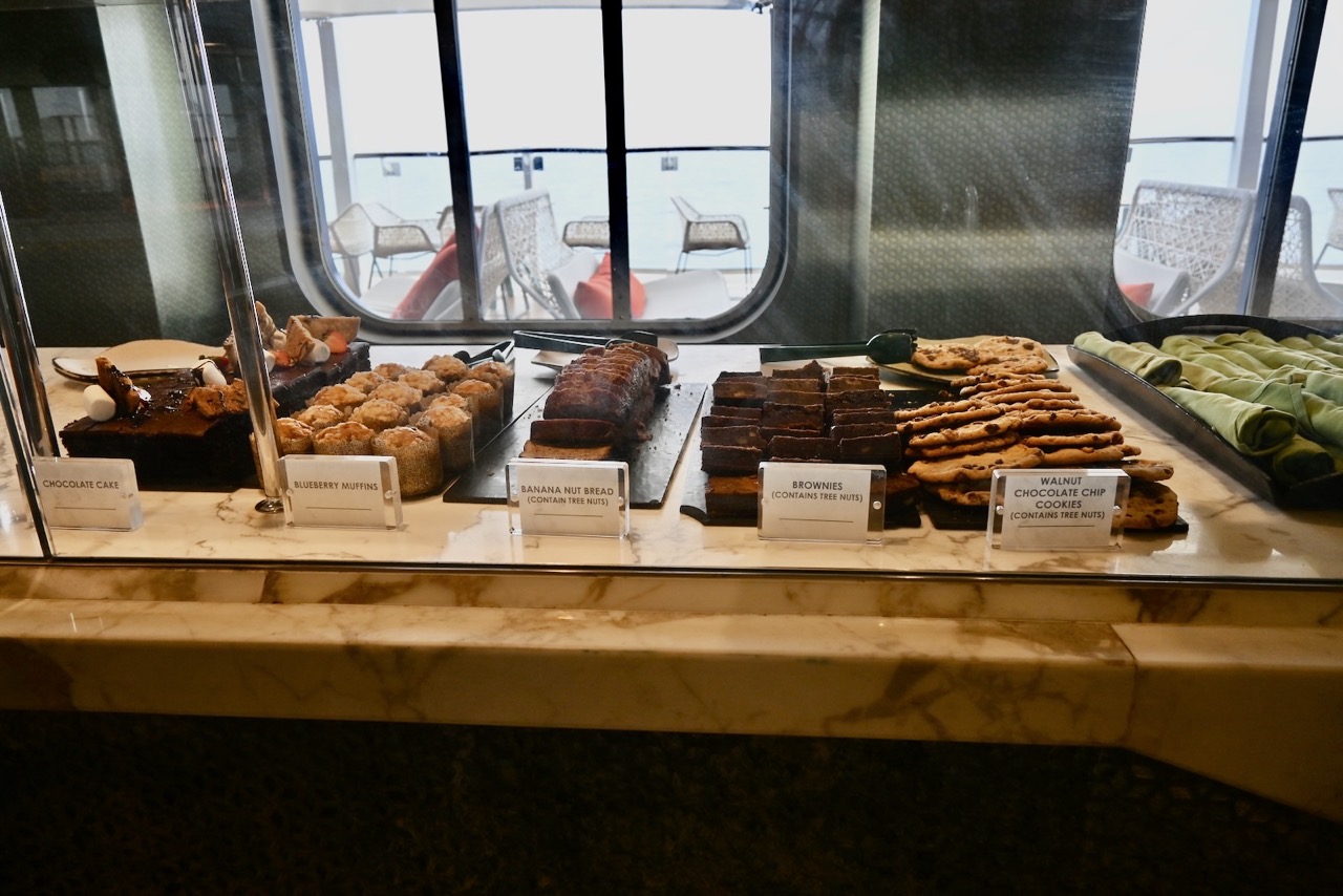 Celebrity Cruises Eden Cafe Desserts