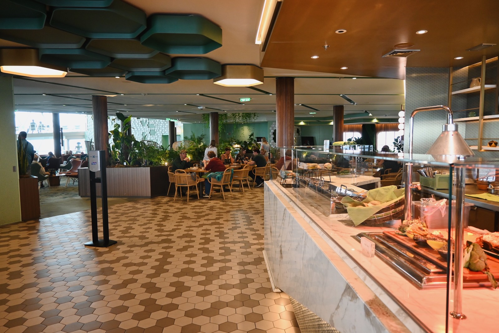 Celebrity Cruises Eden Cafe Restaurant