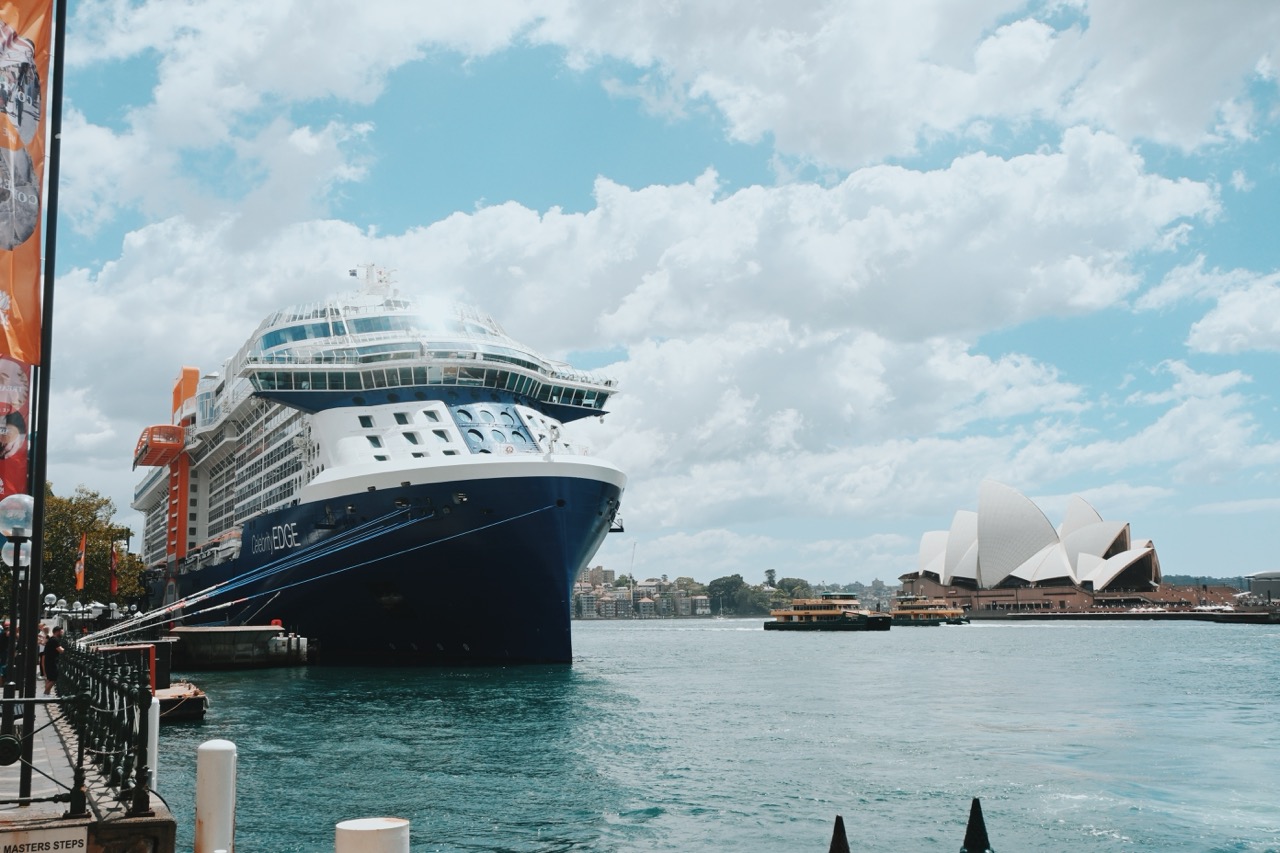Celebrity Edge in Sydney Australia