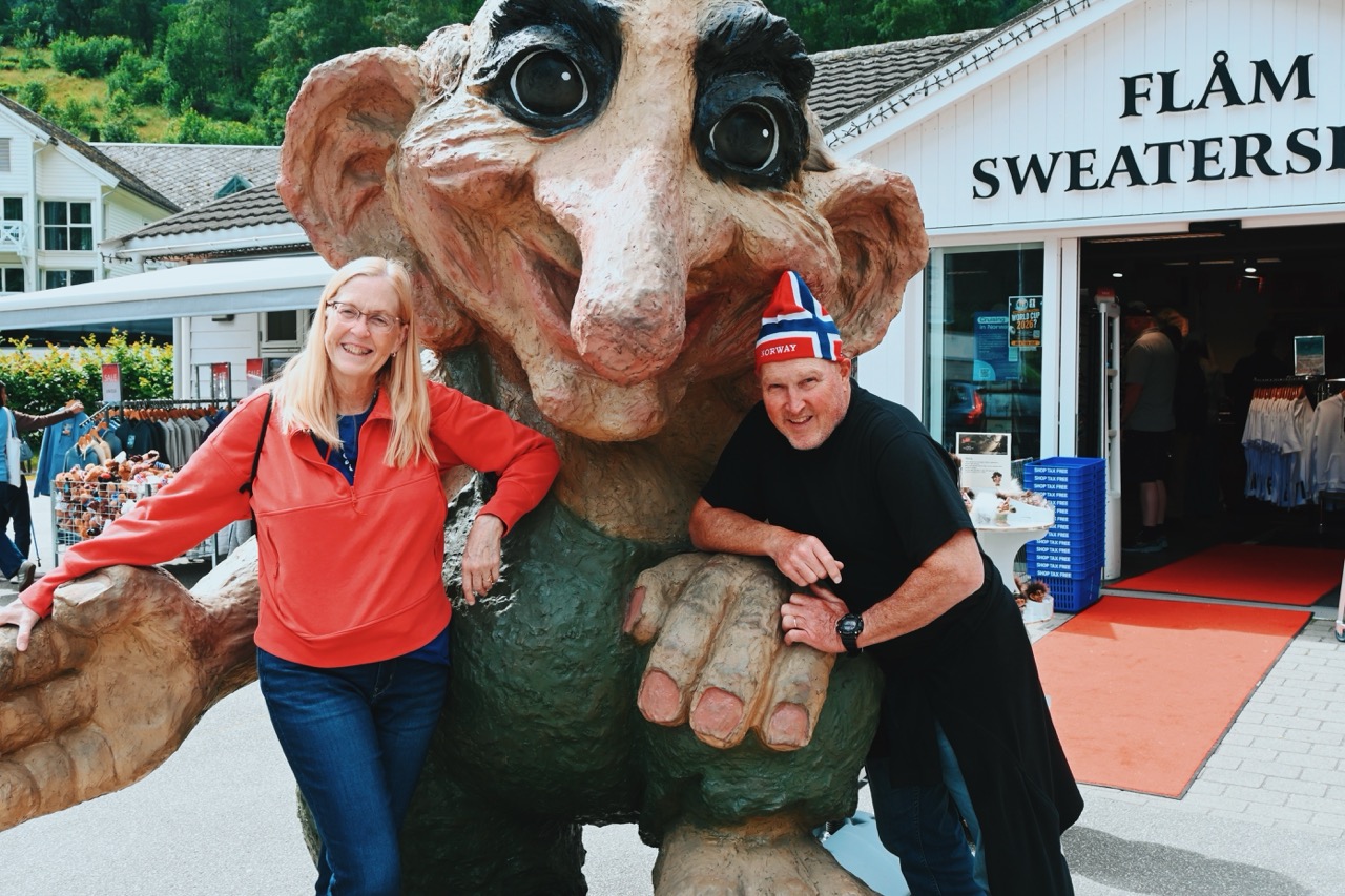 Flam Norway Troll Cruise Port Shopping