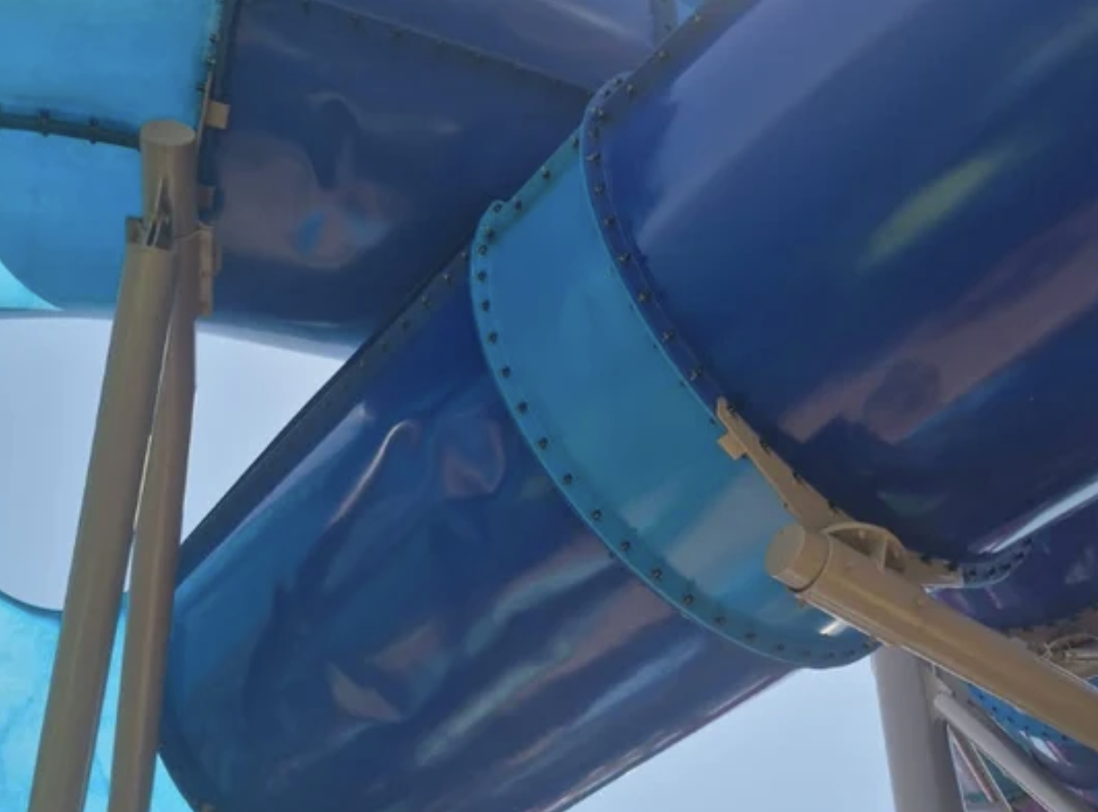 Legend of the Seas Deformed Waterslide