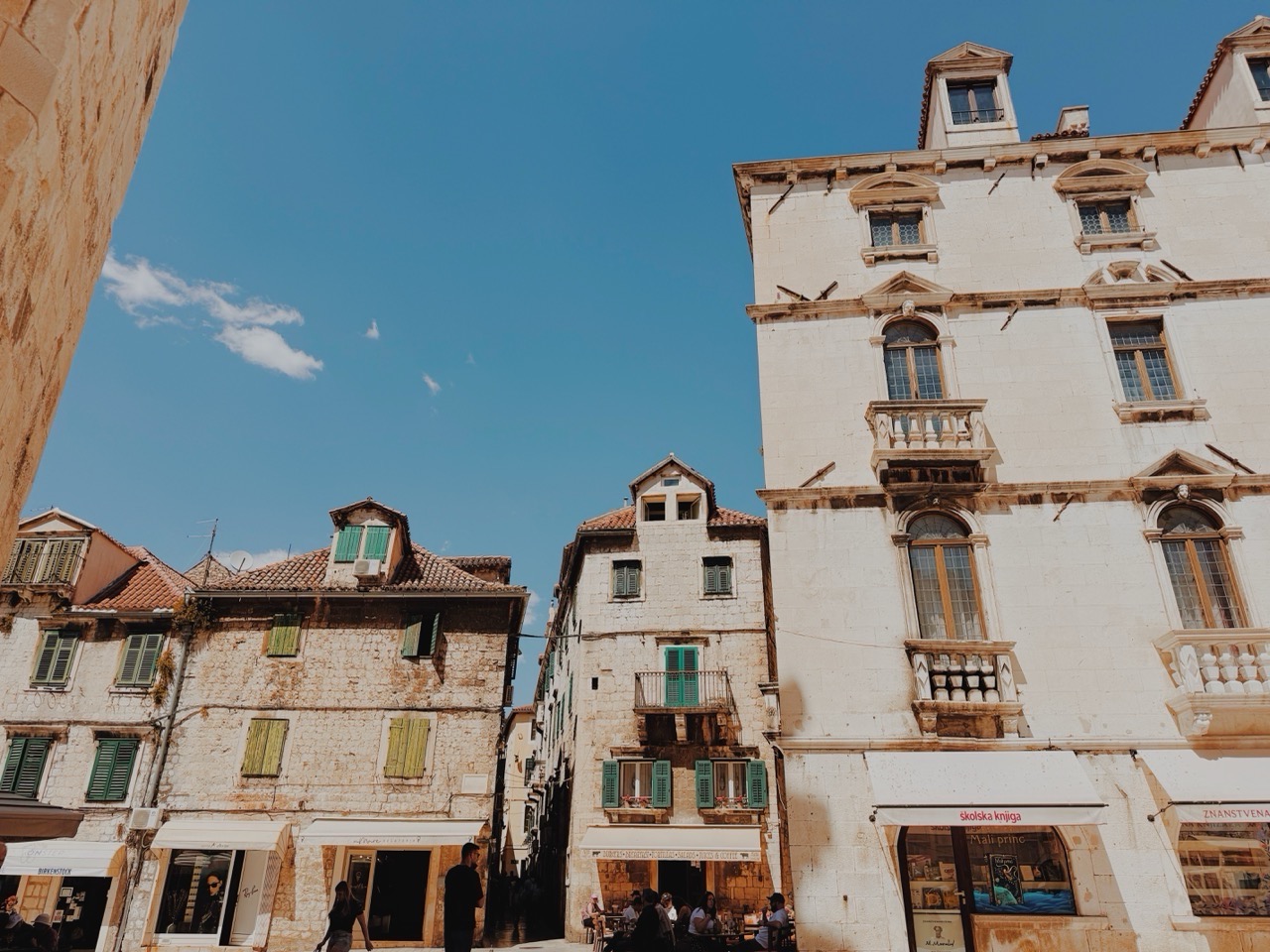 Split, Croatia buildings cruise excursion