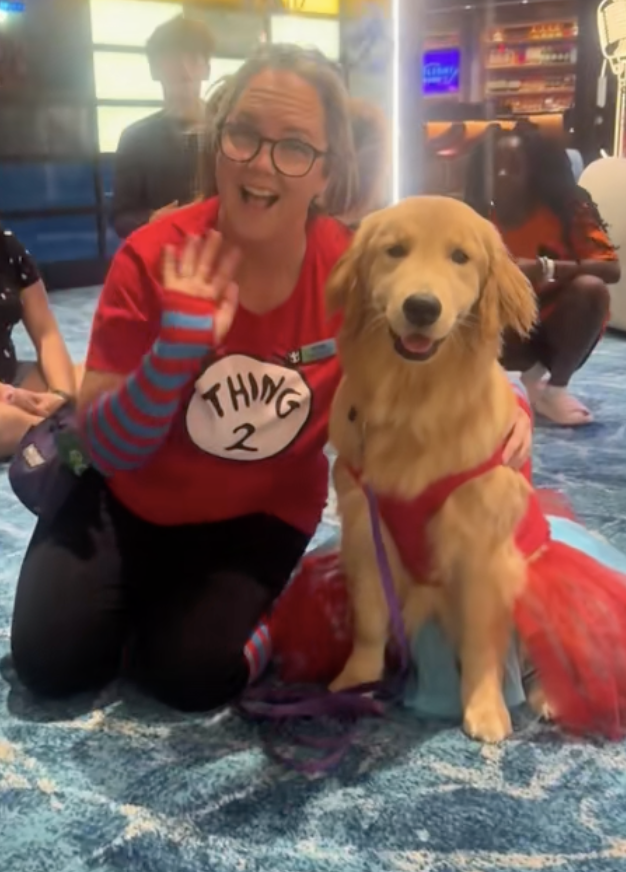 Victoria Keeley and Sailor on Star of the Seas