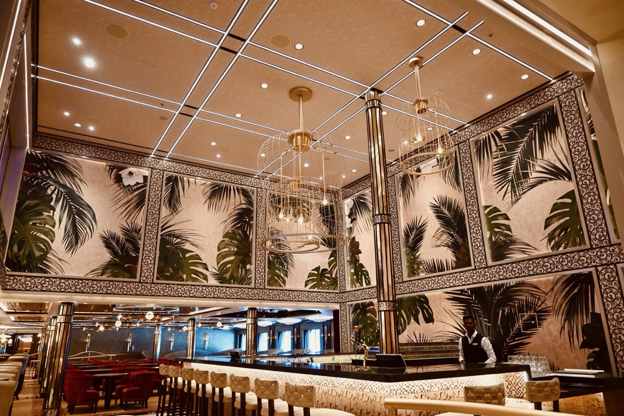 Carnival Mardi Gras Brass Bar