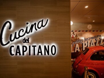 Cucina del Capitano on Carnival Mardi Gras