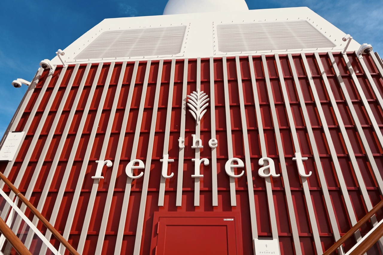 Celebrity Ascent The Retreat Entrance