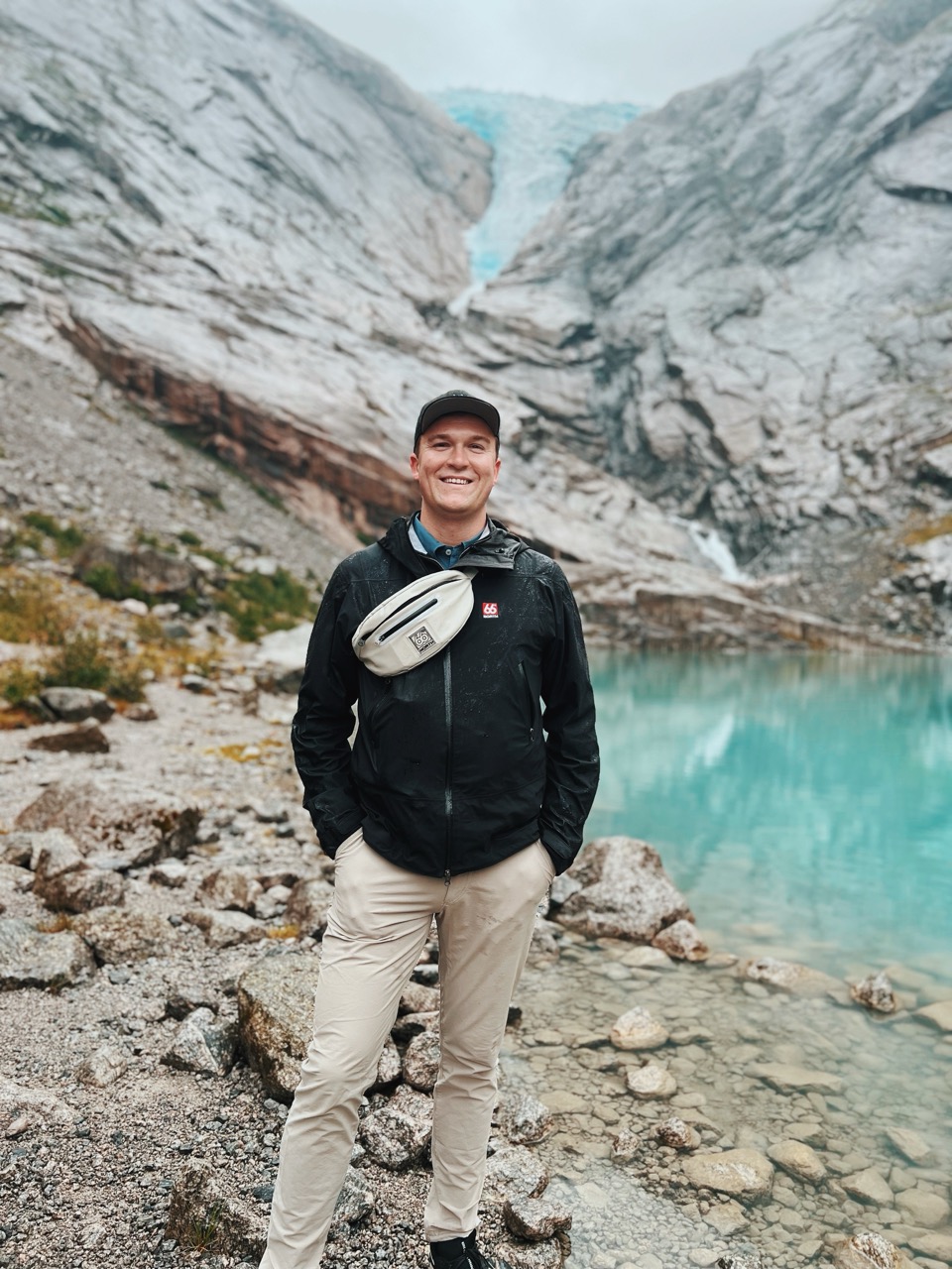 Briskdal Glacier in Norway cruise excursion
