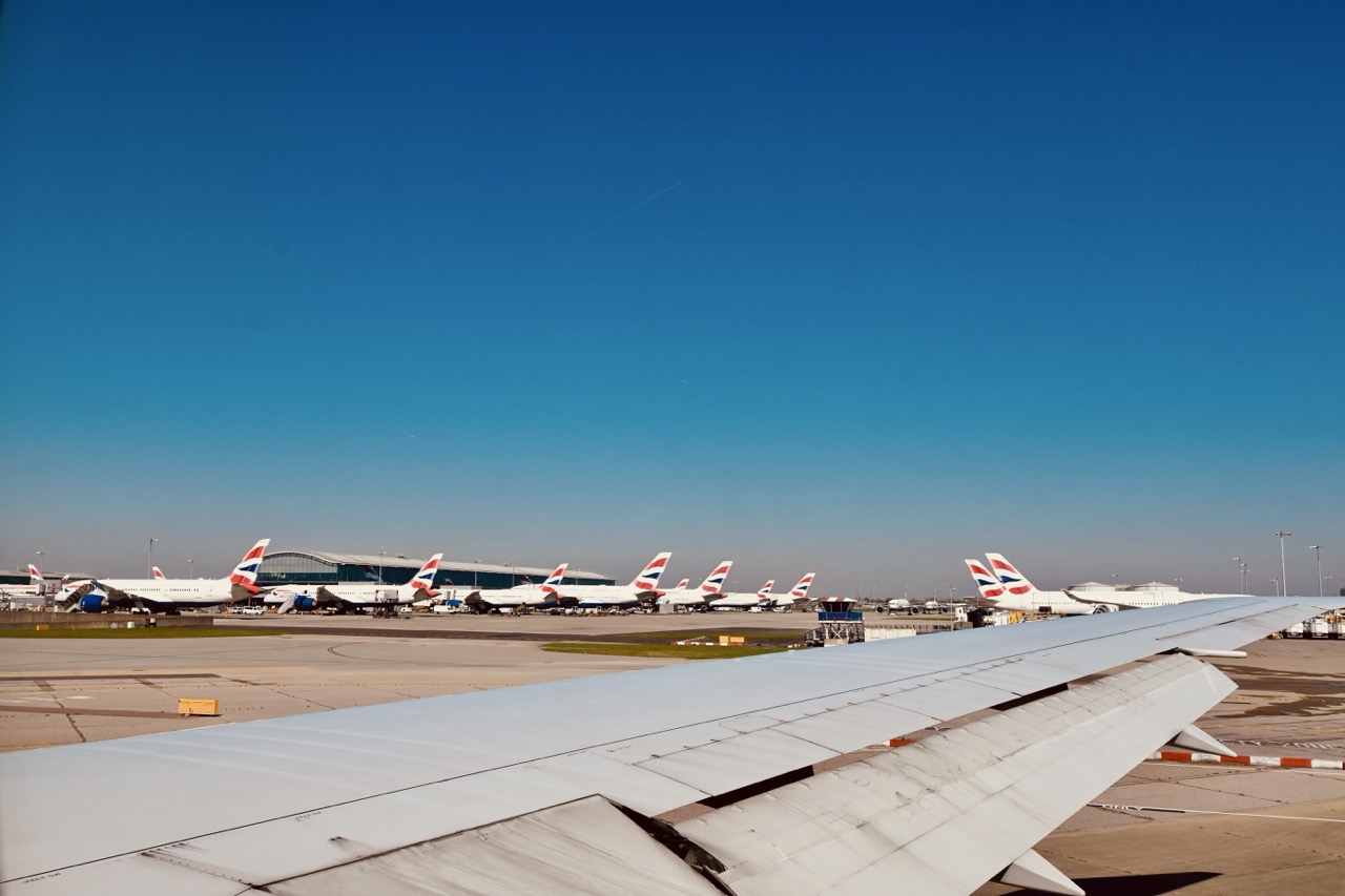 British Airways Planes at Heathrow Airport
