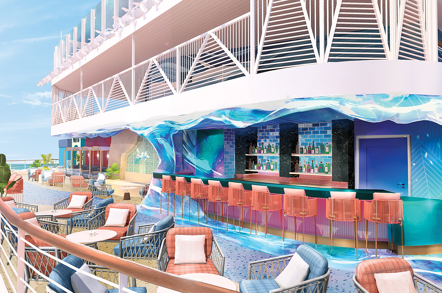 Norwegian Aura Daybreak Bar