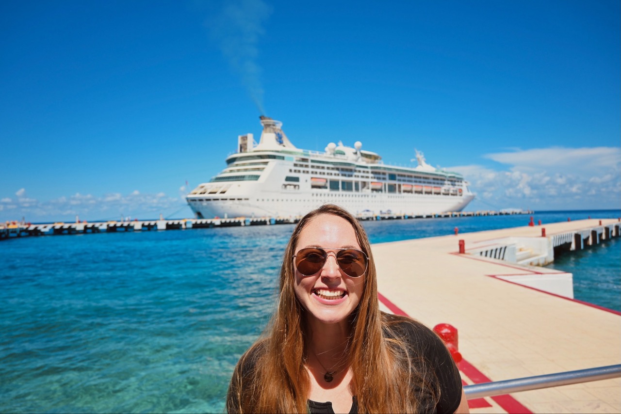 Allie Hubers on Royal Caribbean cruise