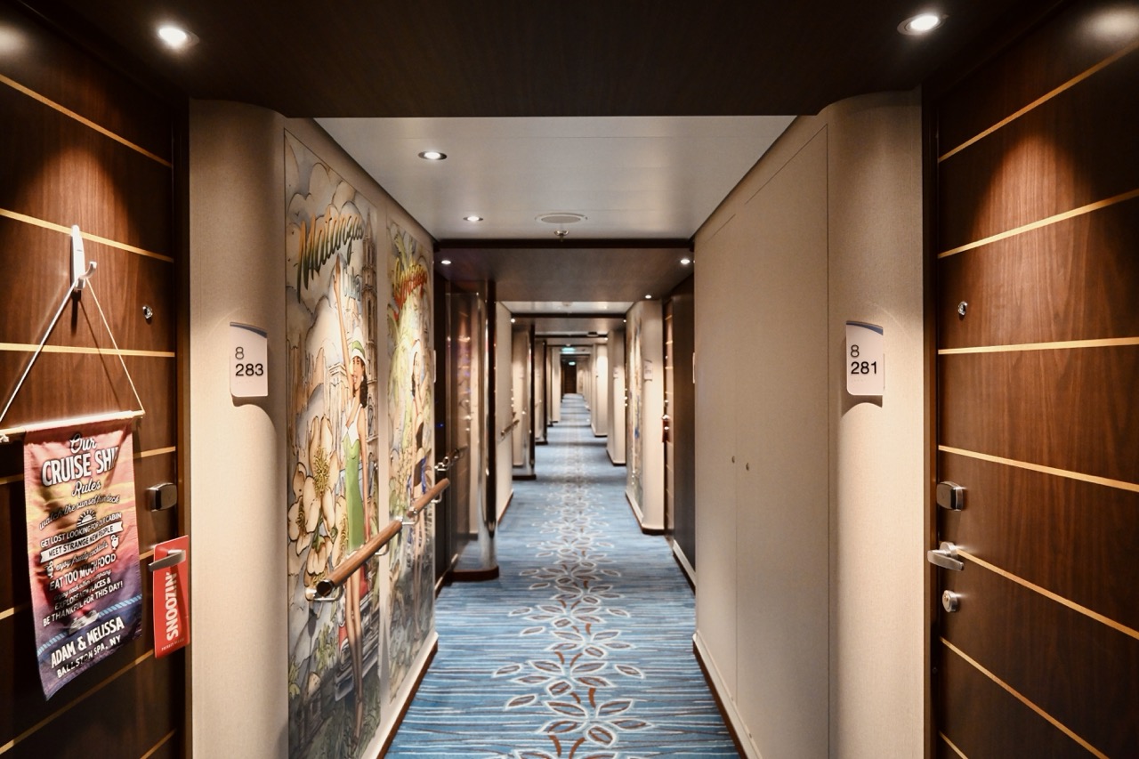 Carnival Celebration Havana Cabin Hallway