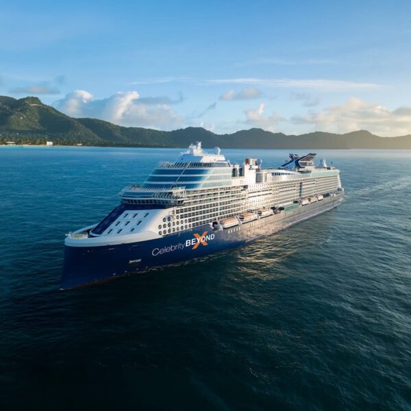 Celebrity Beyond New Hull After Dry Dock