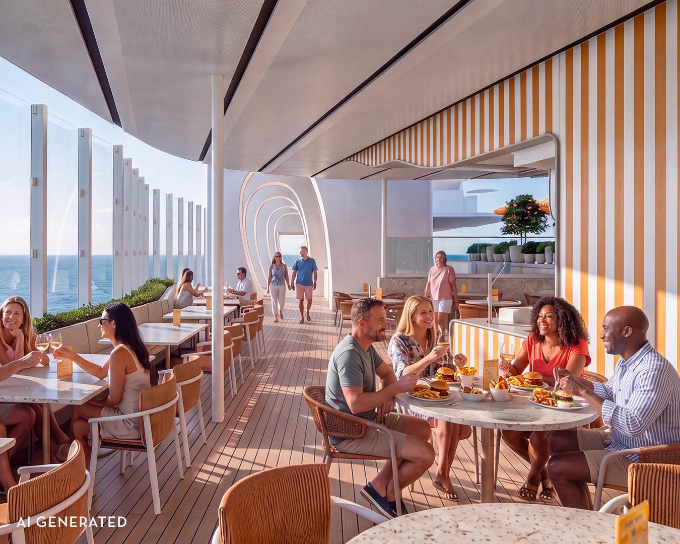 Orange Peel Bar and Grille on Celebrity Beyond