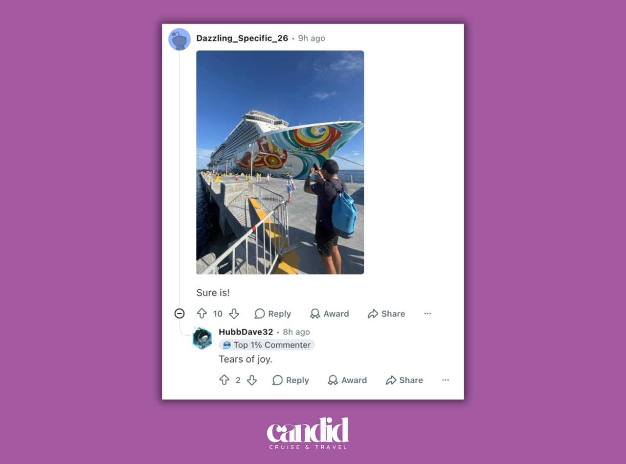Norwegian Cruise Line's Great Stirrup Cay dock reopens post