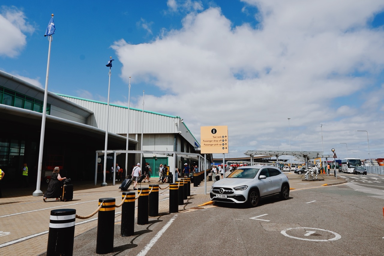 Celebrity Apex docked in Southampton England cruise terminal