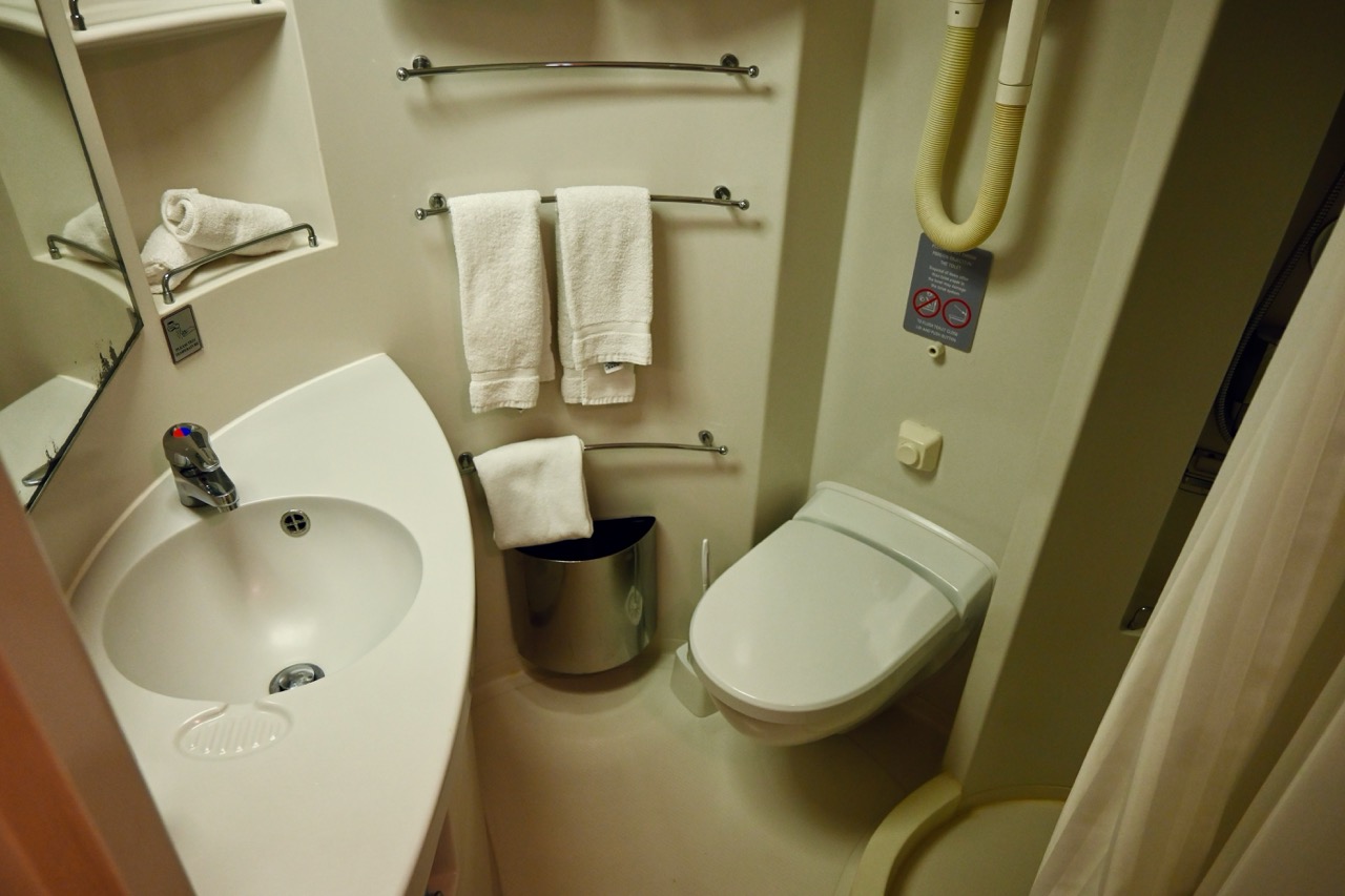 Norwegian Sun Cabin Bathroom