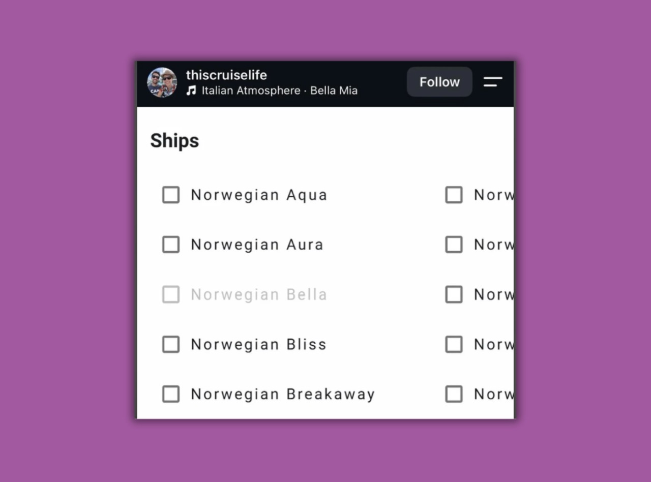 Norwegian Bella Rumored Name